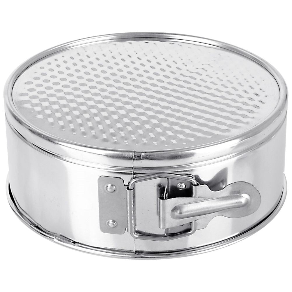 Unzipped cake tin and metal cake tin 16 cm