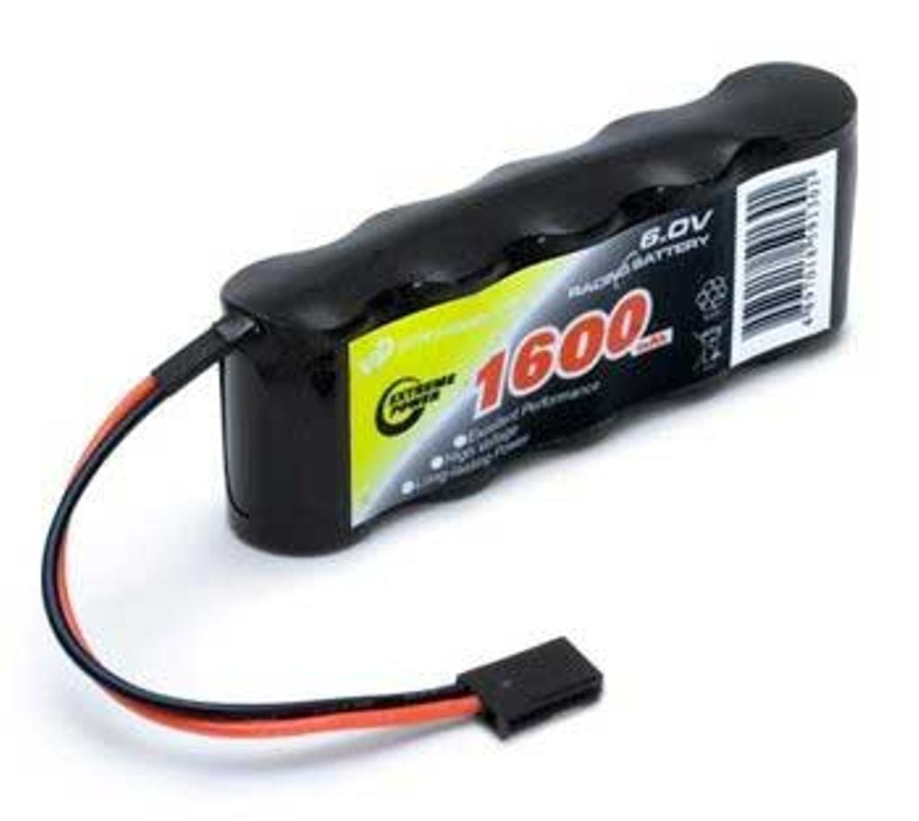 VAPEX Receiver Battery NiMH 6.0V 1600mAh Straight