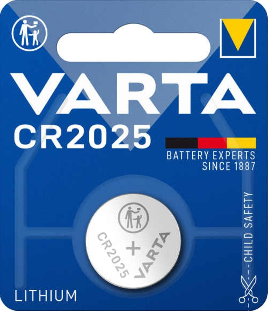 VARTA Lithium Coin button cell battery CR2025