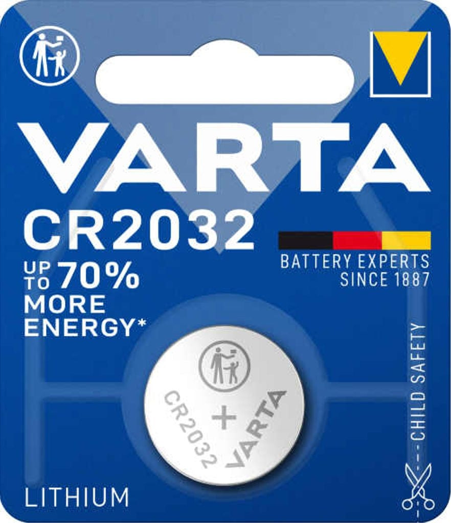 VARTA Lithium Coin button cell battery CR2032
