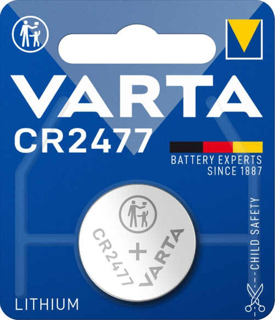 VARTA Lithium Coin button cell battery CR2477