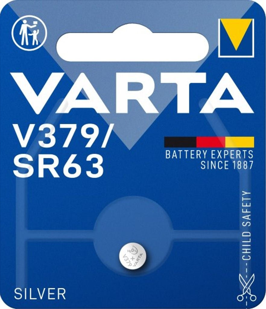 VARTA Silver Coin button cell battery V379 / SR63