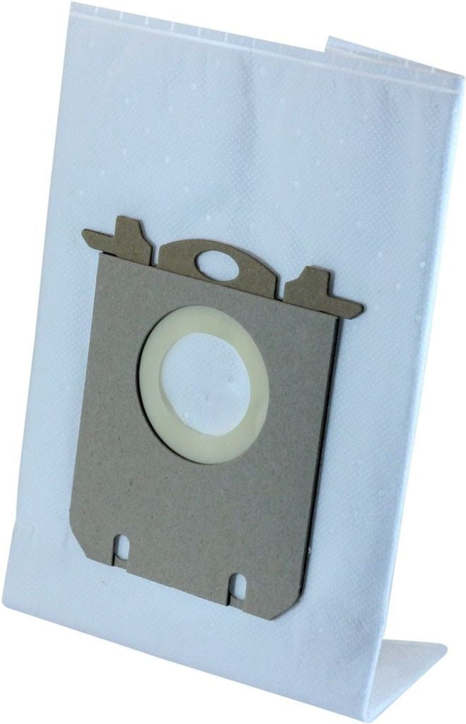 Vacuum cleaner bags in synthetic fiber corresponding to the standard, Swirl PH86, Champion 1100CH and Andersson A9312