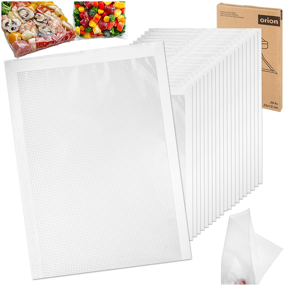 Vacuum sealer bags 25x15 cm 20 pcs.