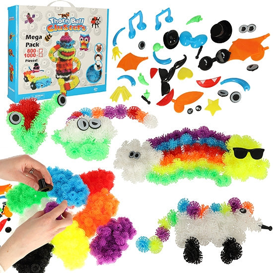 Velcro blocks colourful creative balls 836el.