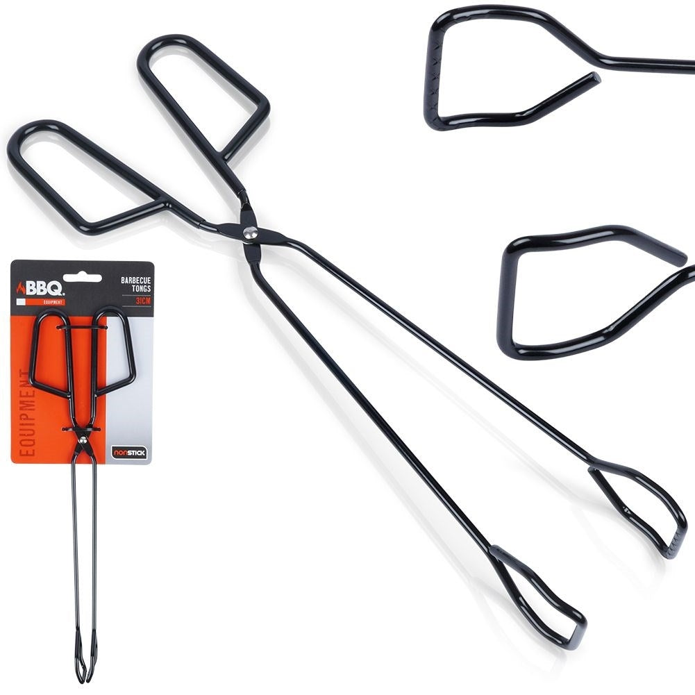 Versatile tongs for frying, baking and serving