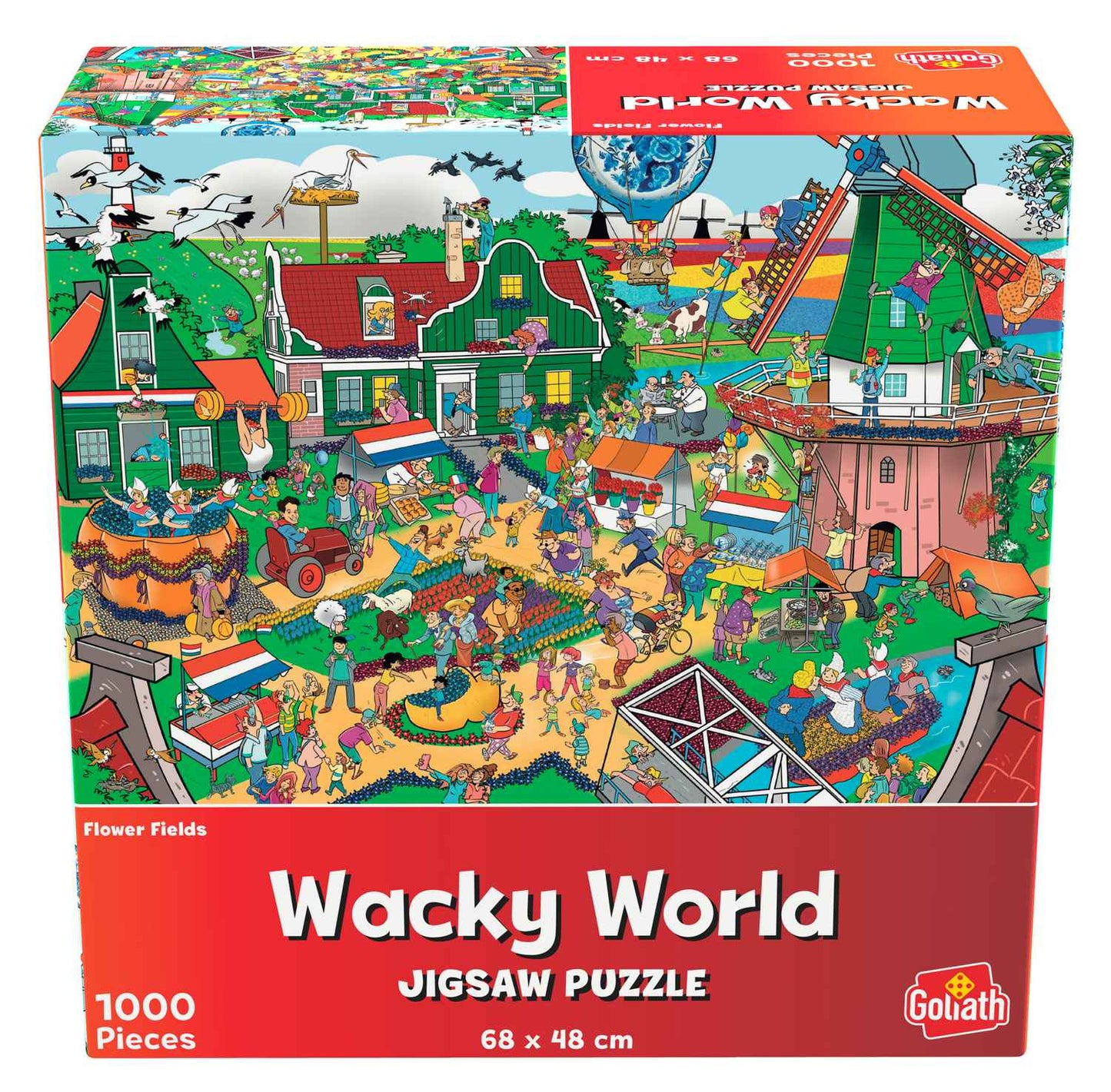 Wacky World Flower Fields 1000 Pcs