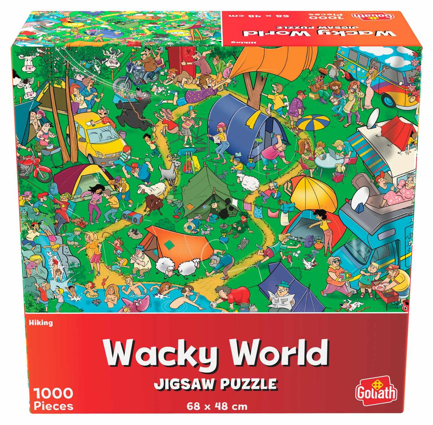 Wacky World Hiking 1000 Pcs