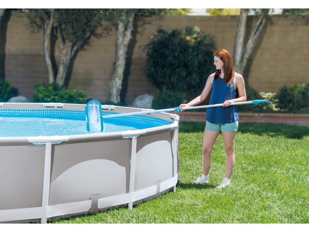Pool Cleaning Kit with Net, Vacuum, Thermometer & More