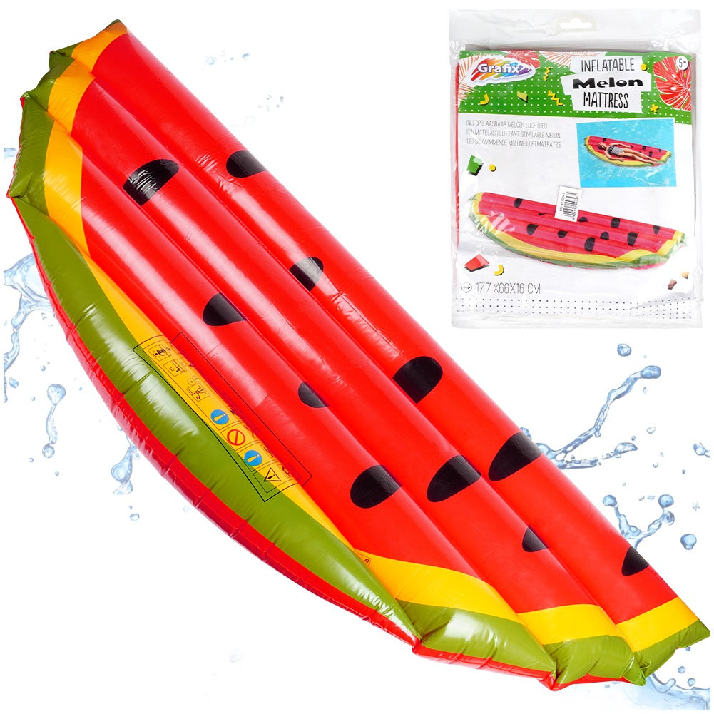 Watermelon swimming mattress 174x58x13 cm