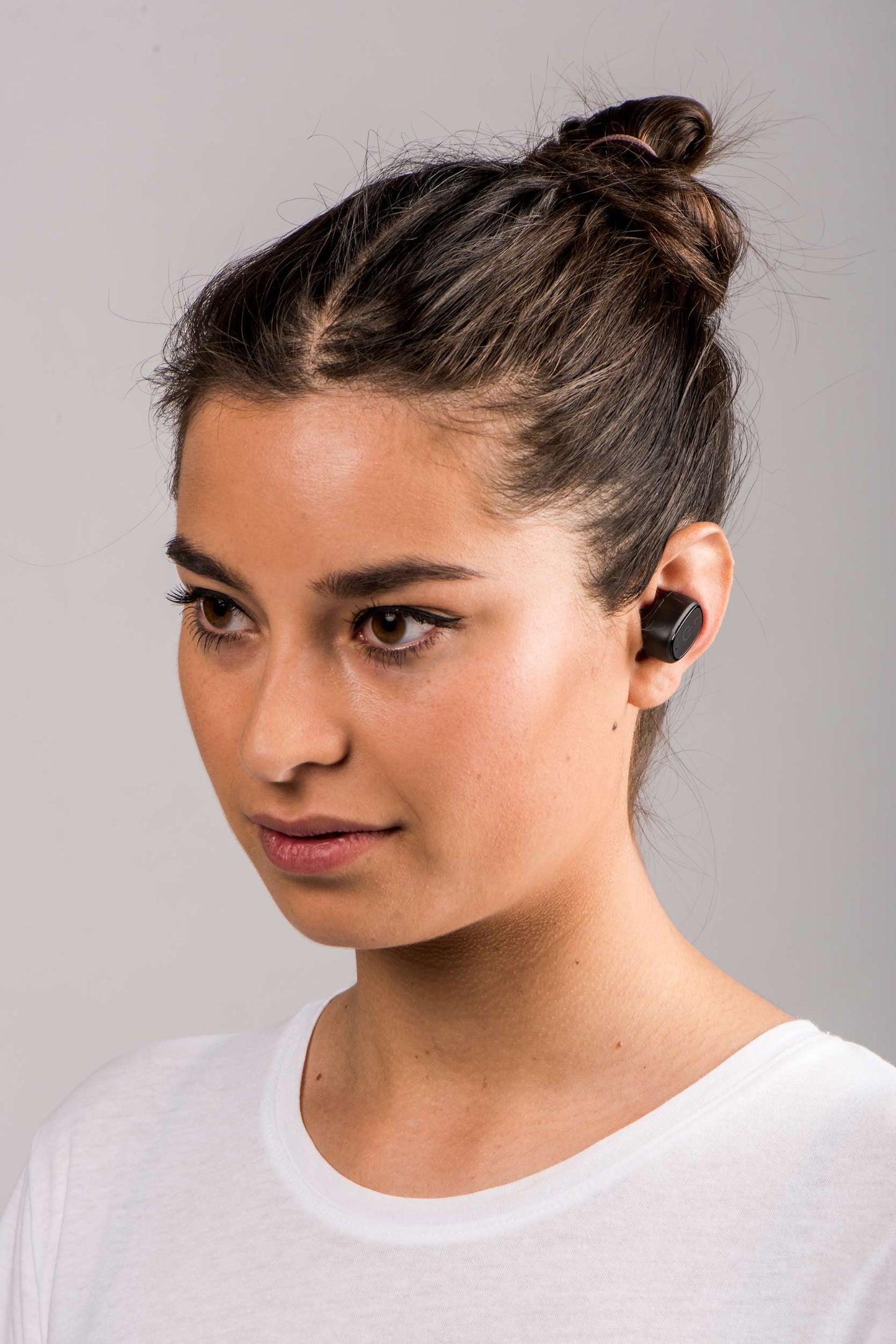 Waterproof Bluetooth In-Ear Headset with Docking, Black