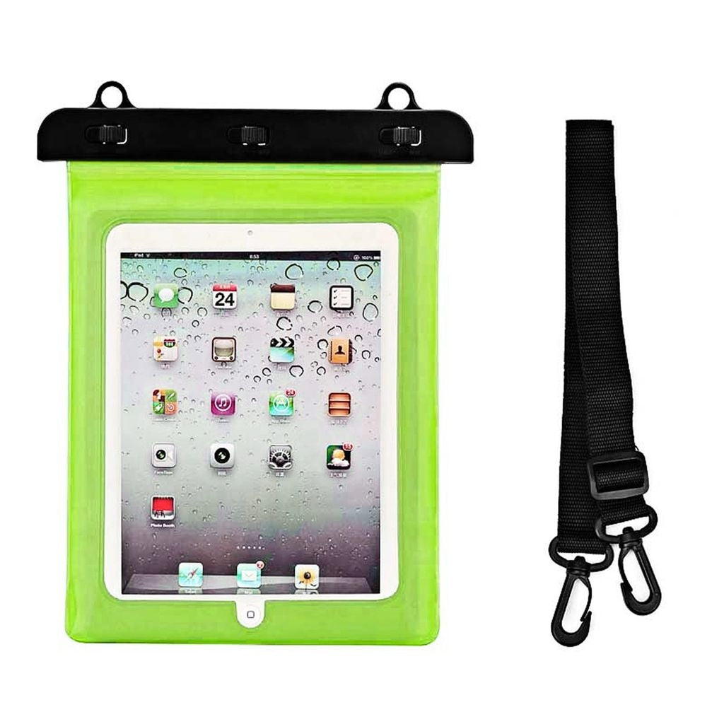Waterproof PVC case for tablets - Green