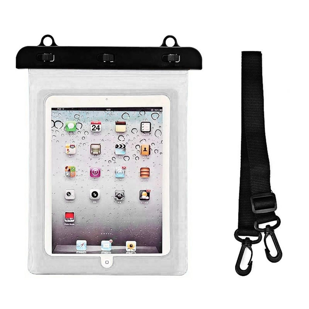 Waterproof PVC case for tablets - White