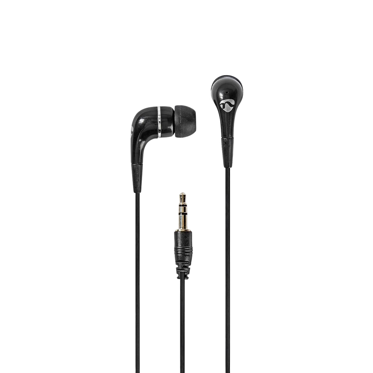 Wired Headphones | 3.5 mm | Cable length: 1.20 m | Volume Control | Black