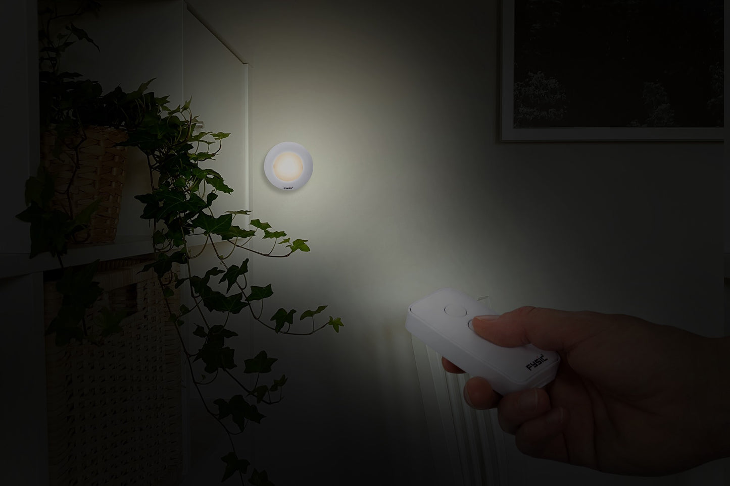 Wireless LED Orientation Lights with Remote, Set of 2
