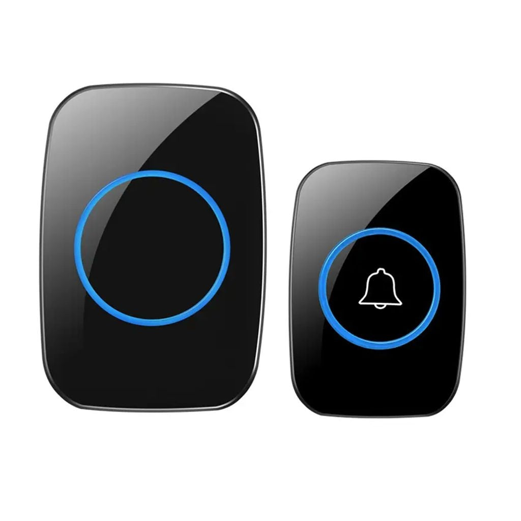 Wireless Ring Clock LED IPX4 - Black