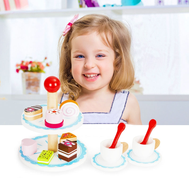 Wooden cake set Ecotoys