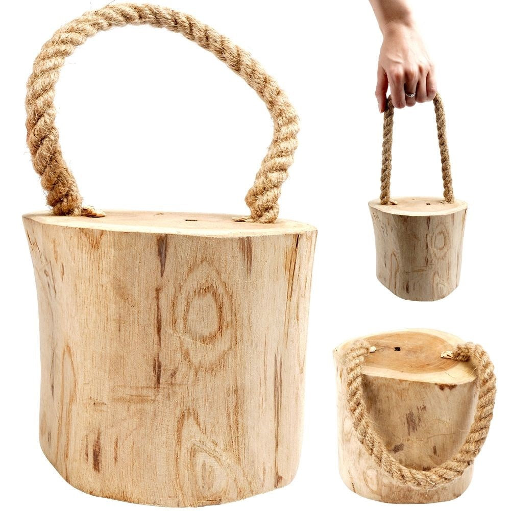 Wooden door stop - Protects walls and doors