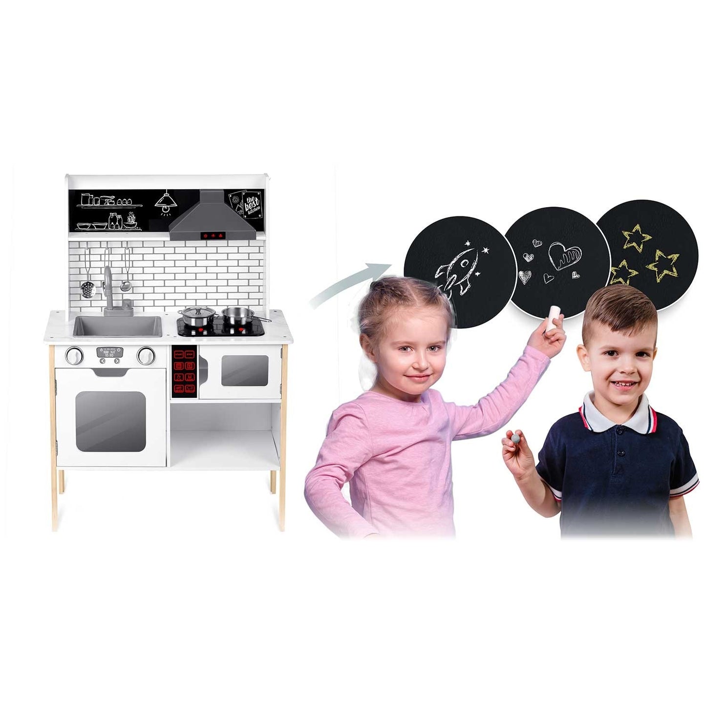 Wooden kitchen for children RC-846