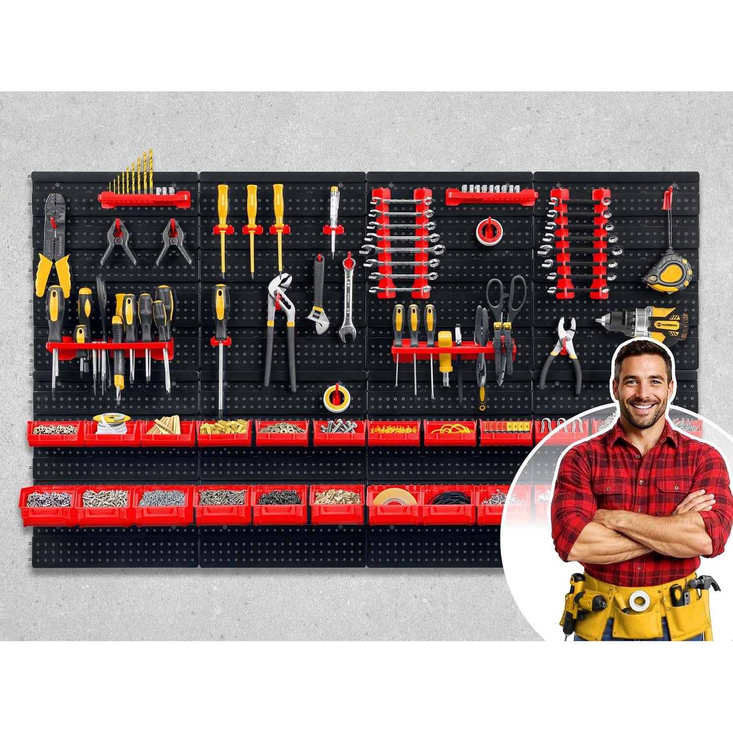 Workshop Tool Board 128 x 76 cm