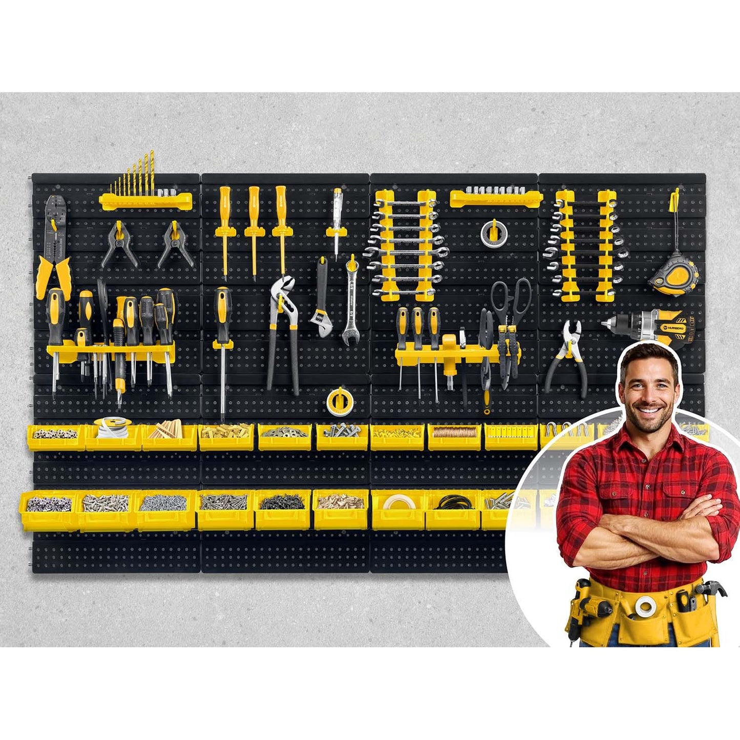 Workshop Tool Board 128 x 76 cm