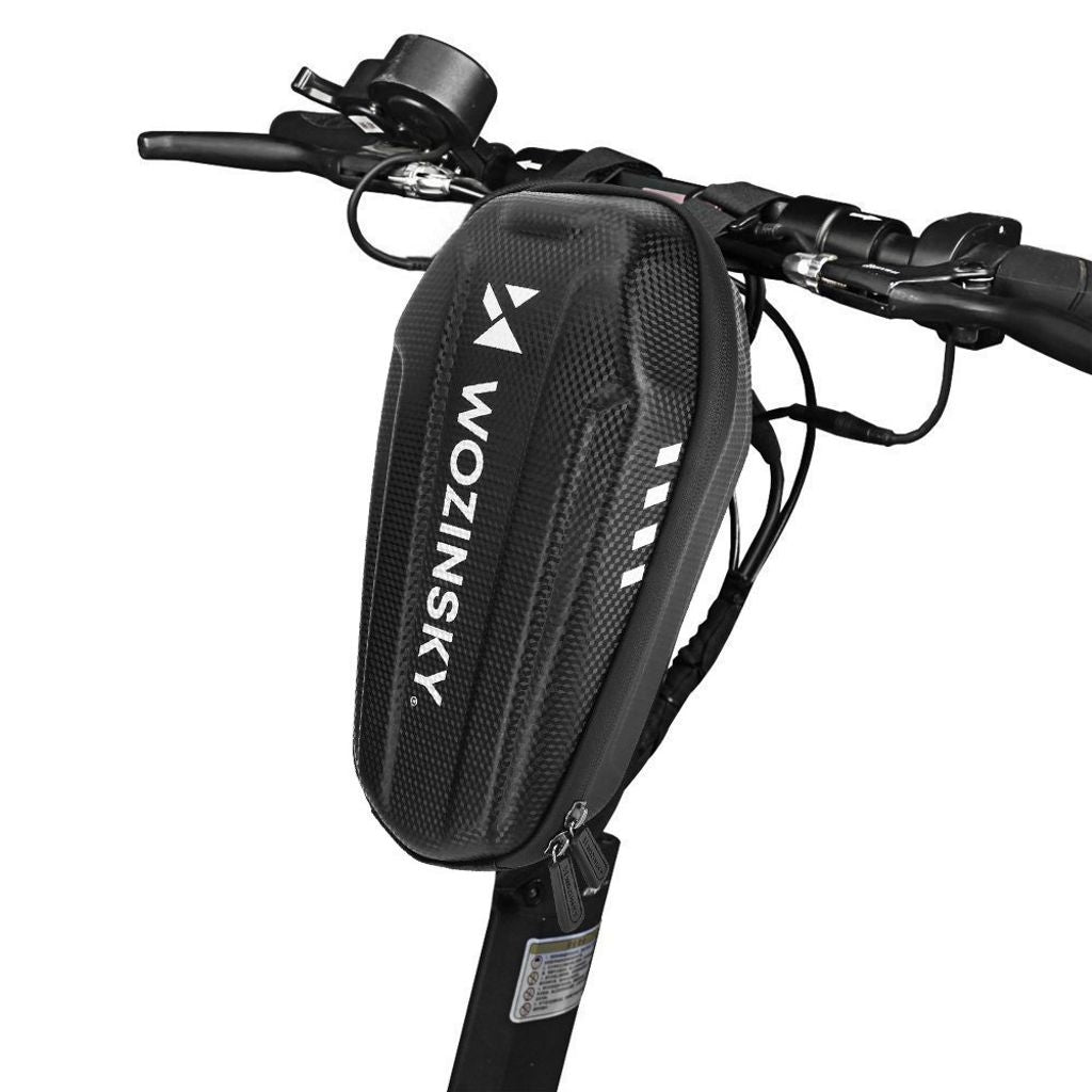 Wozinsky waterproof bag for electric scooter handlebars, 2L - Black