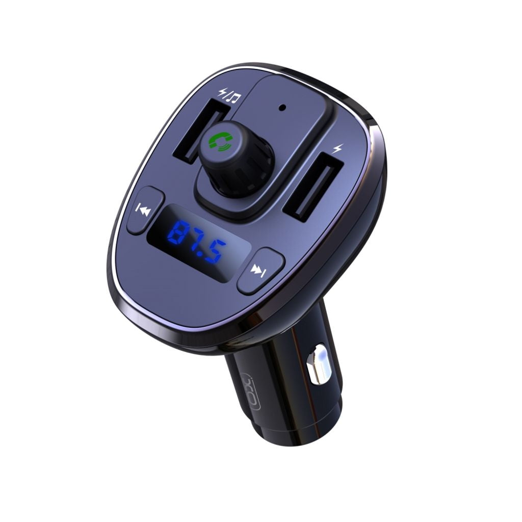 XO Car Charger 18W / FM Transmitter Bluetooth - Black