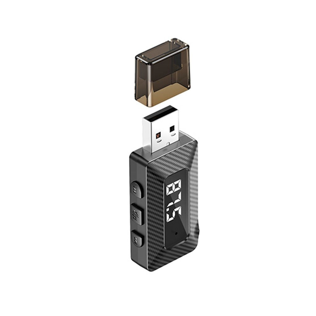 XO FM Transmitter FM Bluetooth USB-A, MP3 - Black