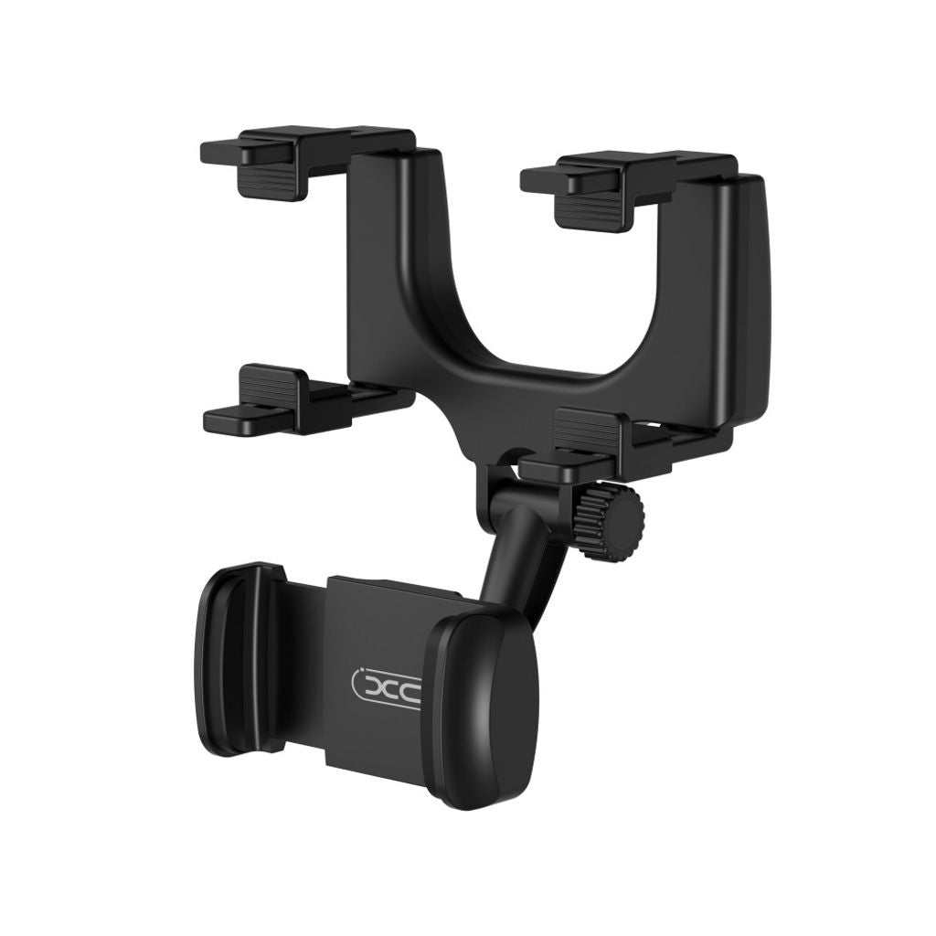 XO Universal Car Phone Holder for Rearview Mirror - Black