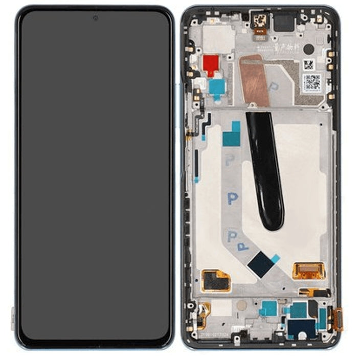 Xiaomi Mi 11i Display with Front Cover - Blue
