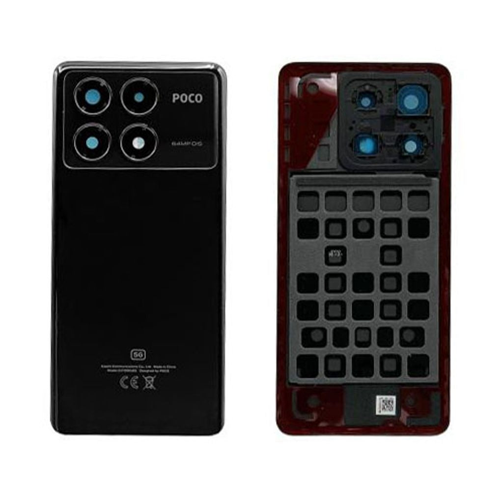 Xiaomi Poco X6 Pro 5G Bakstycke - Svart
