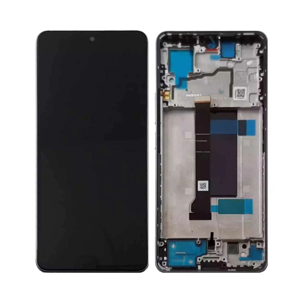 Xiaomi Redmi Note 13 Proplus 5G-skärm med ram - svart