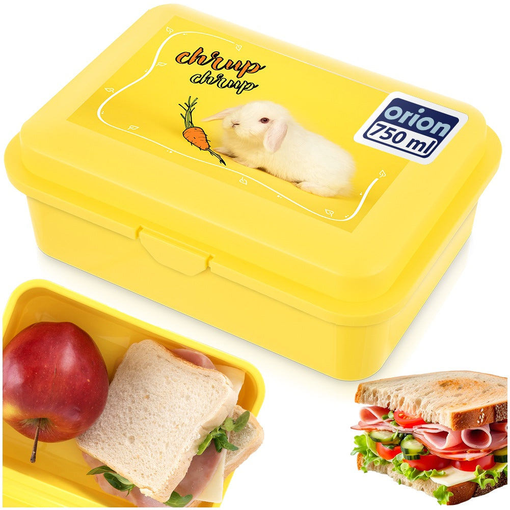 Yellow Rabbit Lunch Container, 750 ml