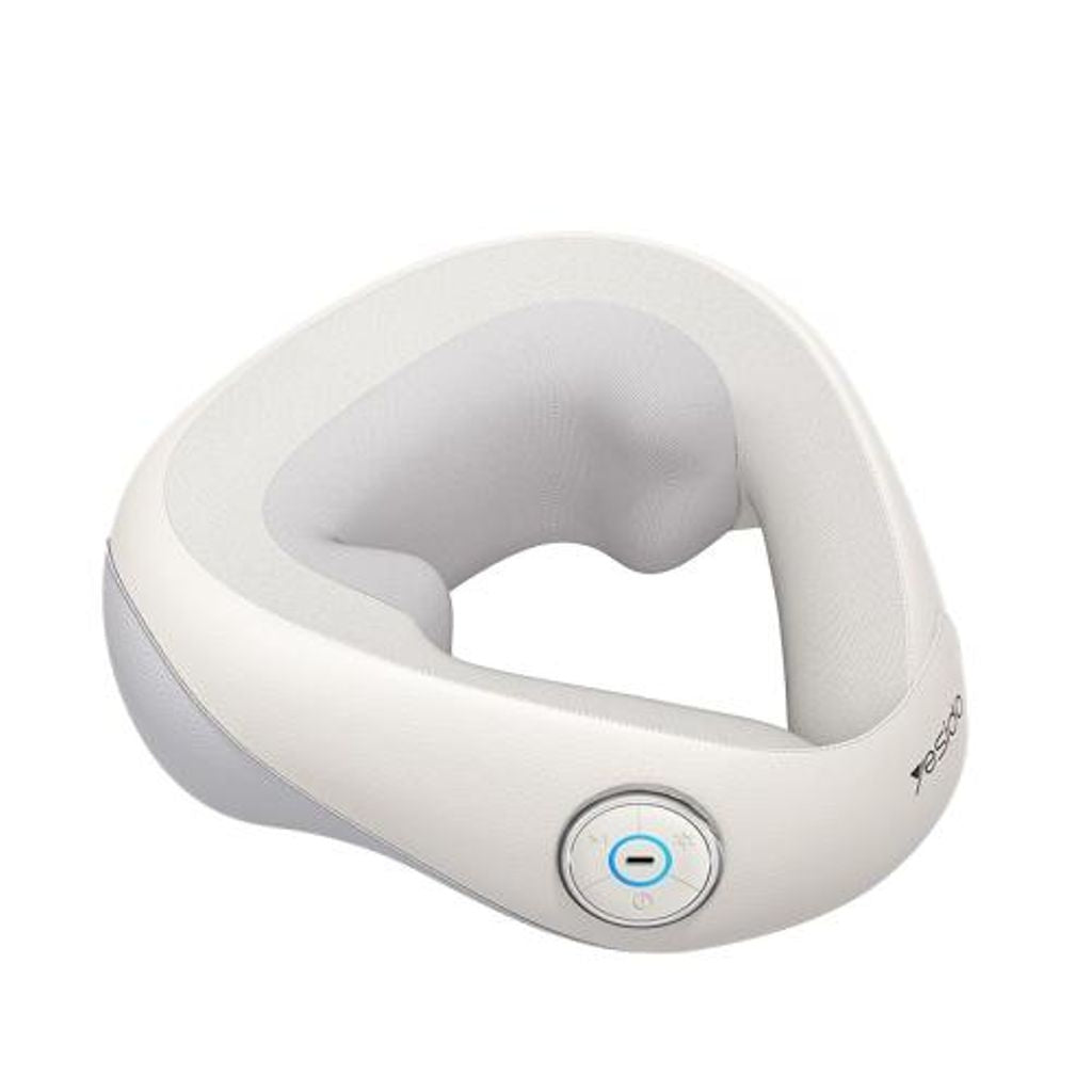 Yesido Electric Neck Massager with Heat Therapy - White