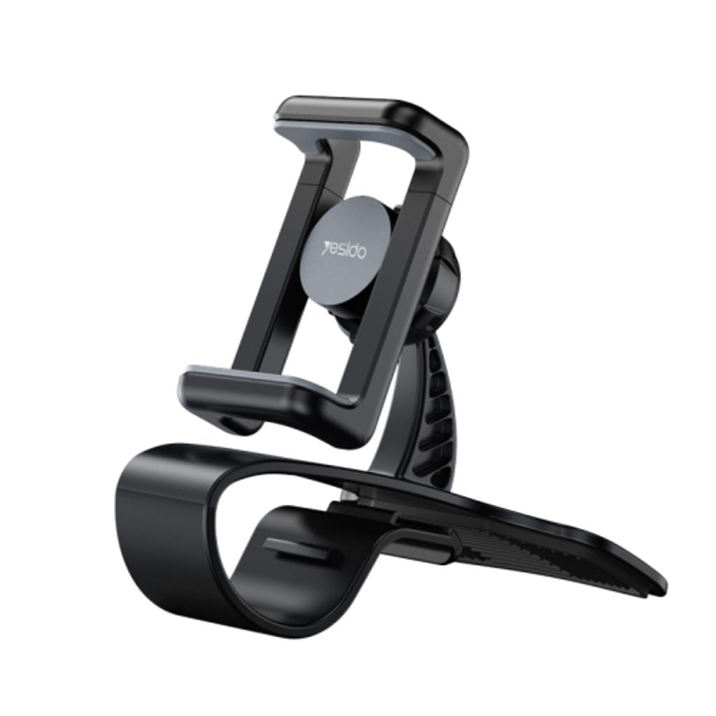 Yesido Mobile Phone Holder for Car Dashboard Snap-On - Black