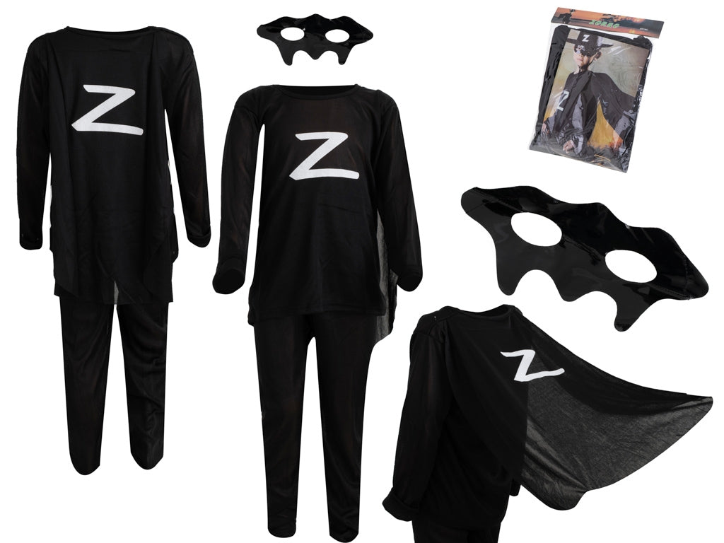 Zorro costume size S 95-110cm