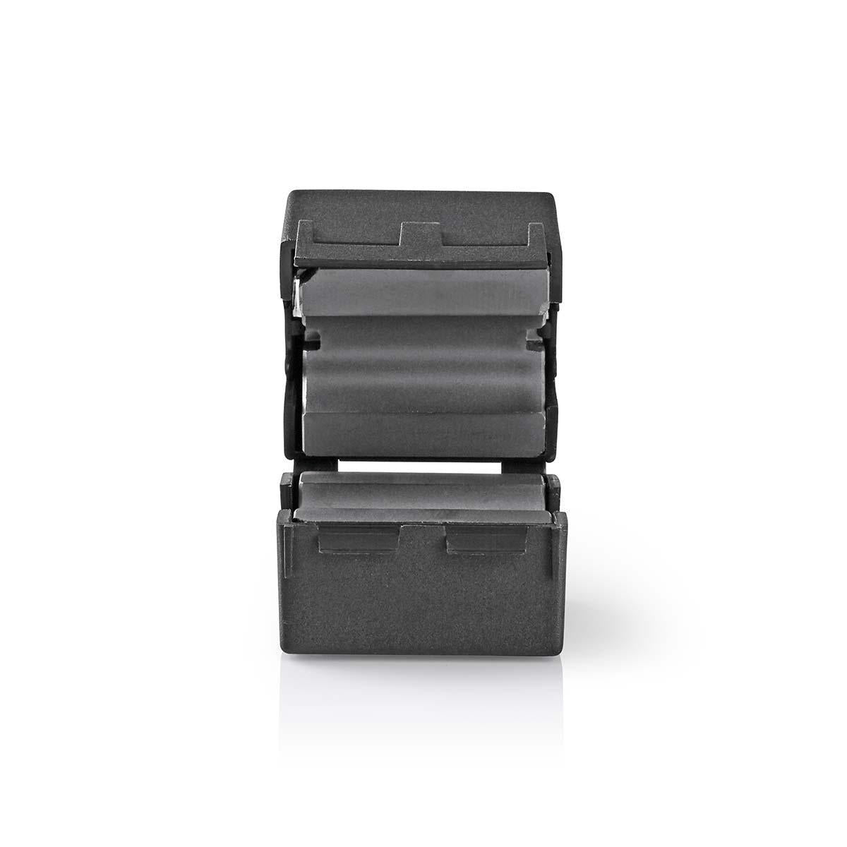 ferrite filter | 12 mm | ABS | Black | 25 pcs. | Plastic bag