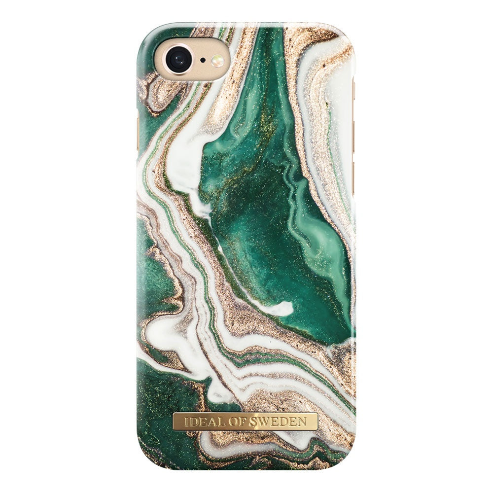 iDeal Fashion Case for iPhone 6/6S/7/8/SE 2020/SE 2022 - Golden Jade Marble