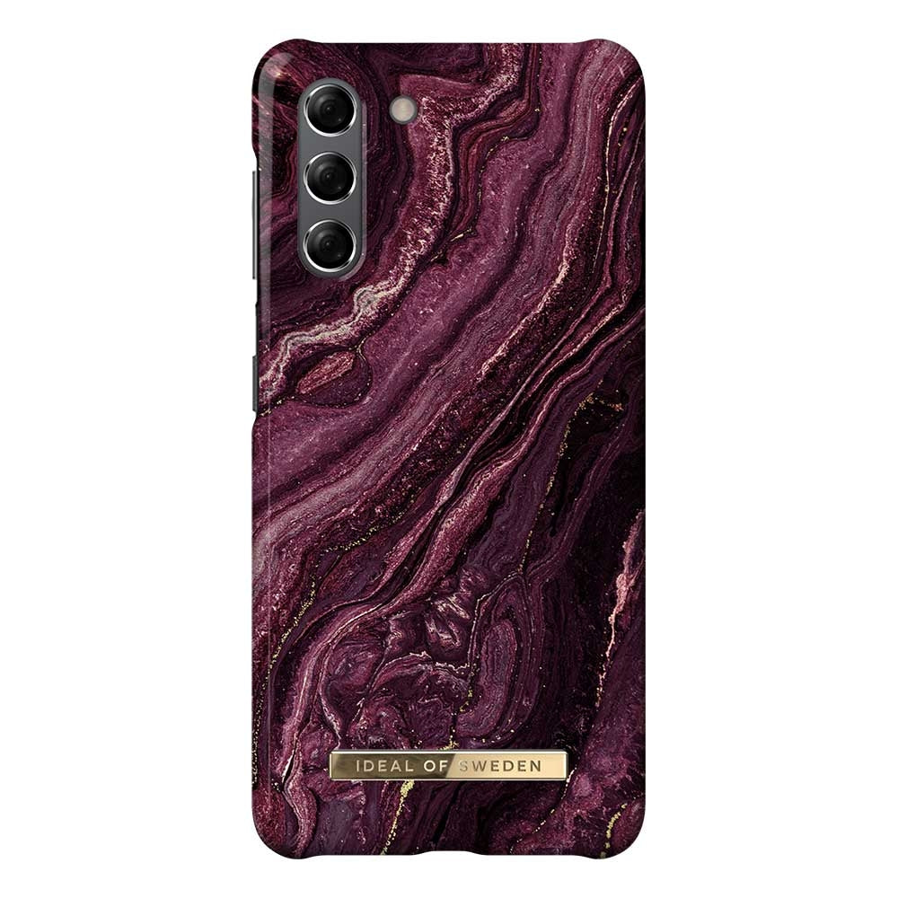 iDeal Fashion Samsung Galaxy S21 Case - Golden Plum
