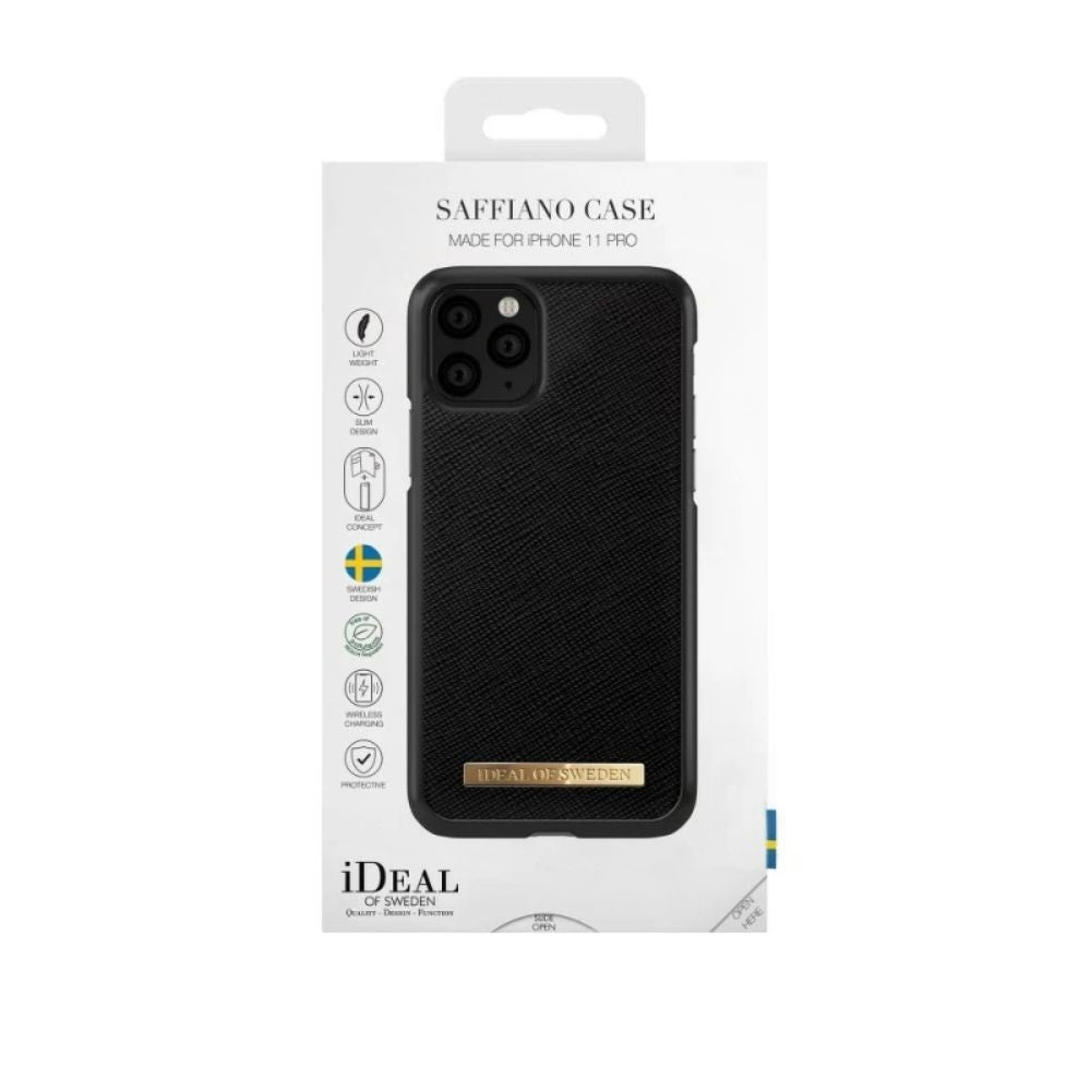 iDeal of Sweden Saffiano Case for iPhone 11 Pro - Black