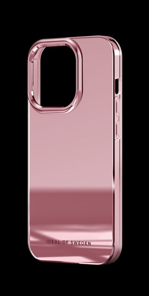 iDeal of Sweden iPhone 15 Plus Clear Case, Mirror Rose