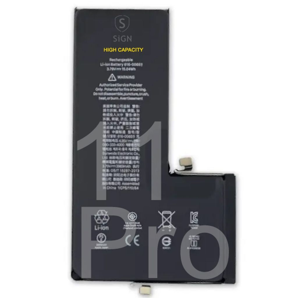 iPhone 11 Pro High Capacity Battery - 3300mAh
