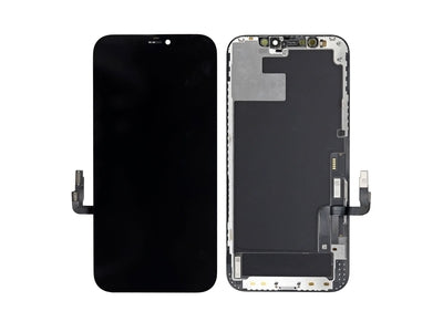 iPhone 12/12 Pro Glass with LCD display - Black