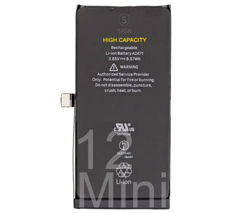iPhone 12 Mini High Capacity Battery - 2460mAh