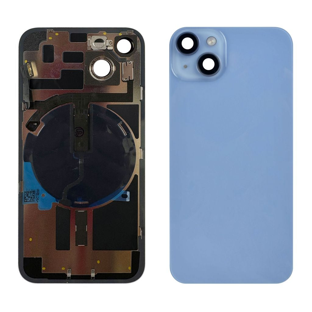 iPhone 14 Back Cover with Small Parts - Blue