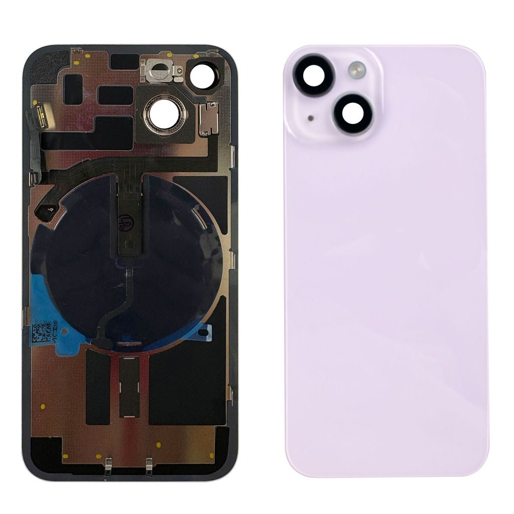 iPhone 14 Back Cover with Small Parts - Purple