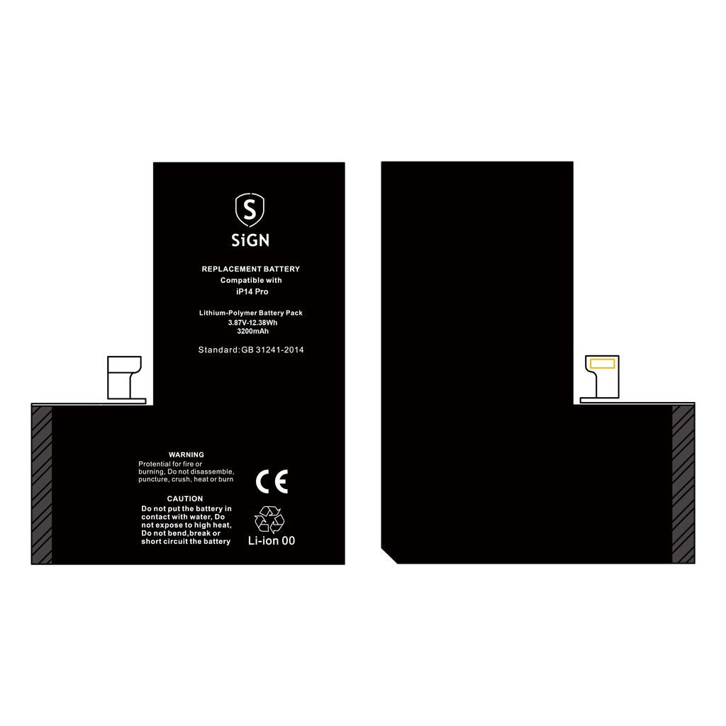 iPhone 14 Pro Battery without Flex - 3200mAh