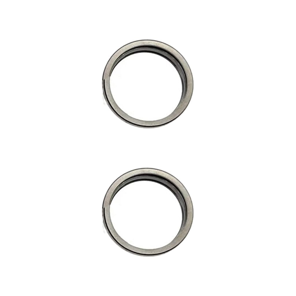 iPhone 15 Pro / 15 Pro Max back camera metal protector ring, 3-pack - Gold