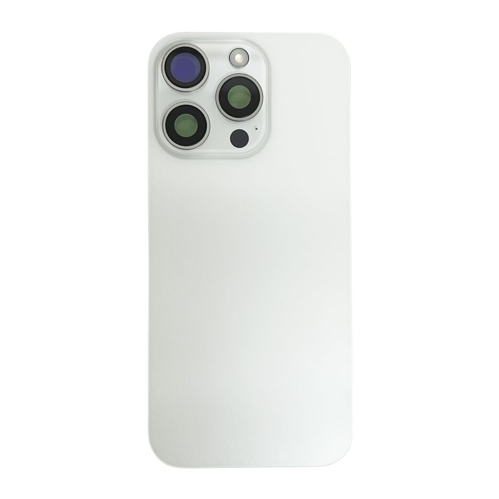 iPhone 15 Pro Back Cover with Small Parts - White Titanium