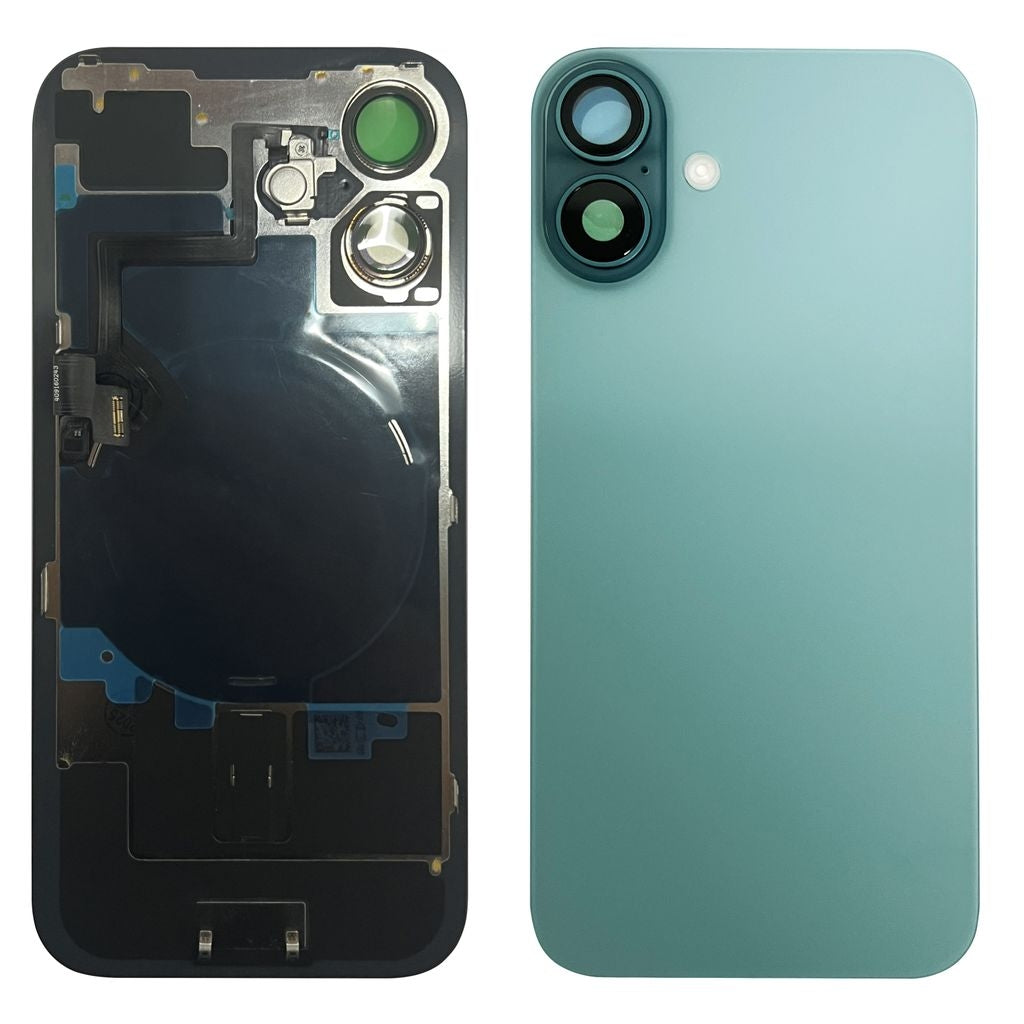 iPhone 16 Plus Back Cover with Small Parts - Teal